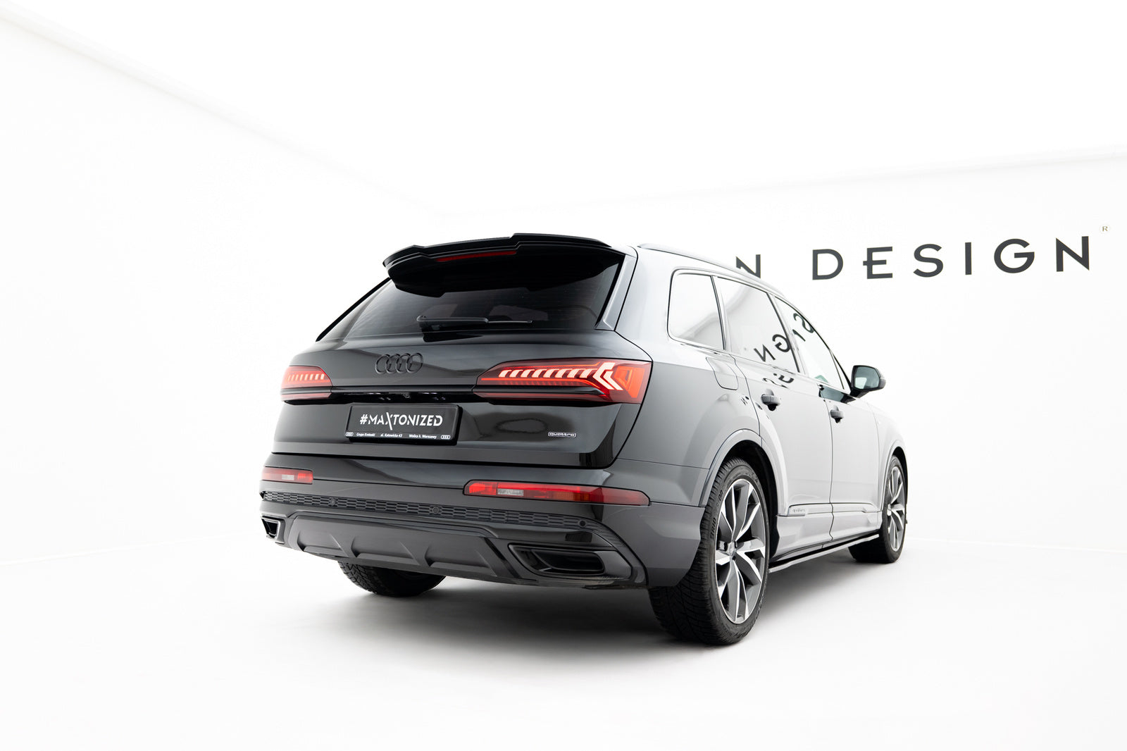 Spoiler Cap Maxton Audi SQ7 / Q7 S-Line Mk2 Facelift 2