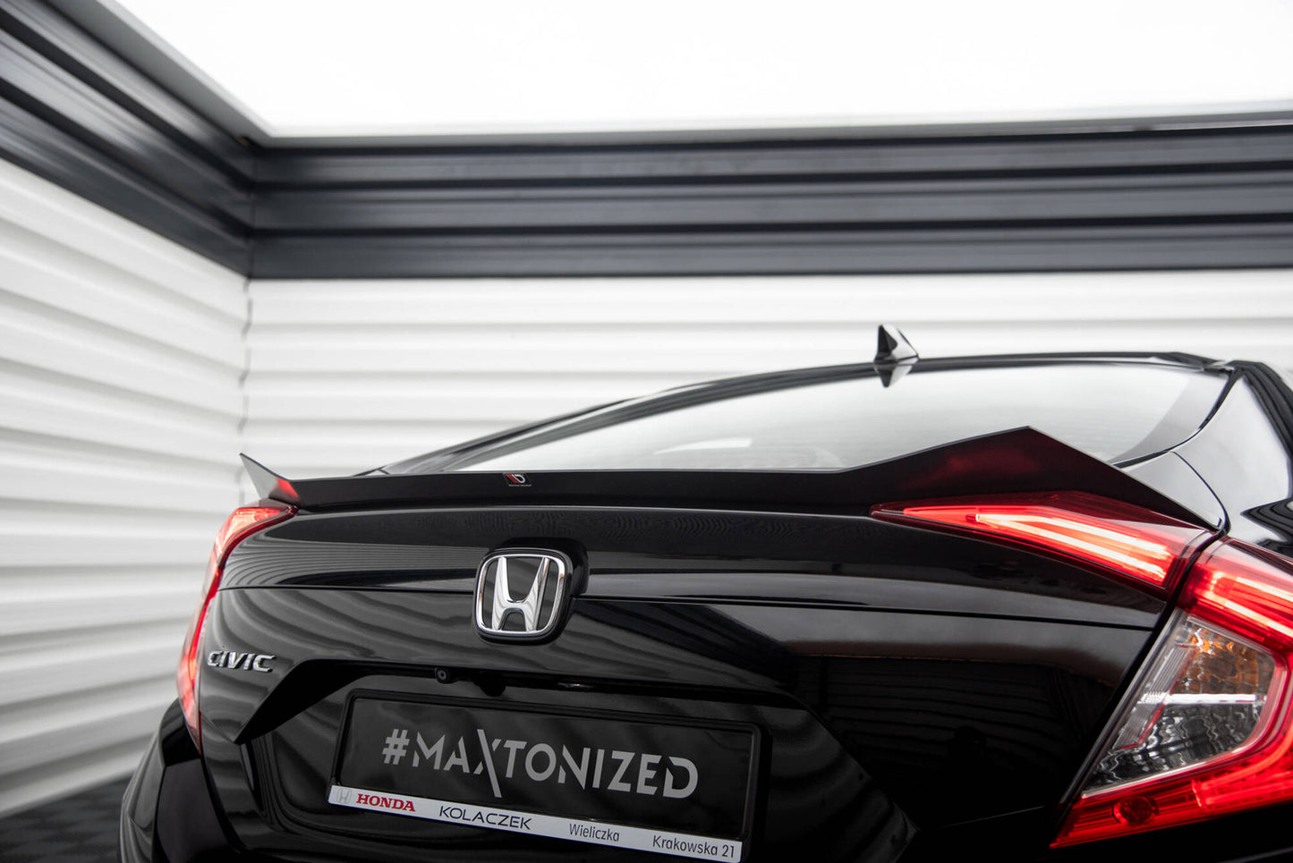 Spoiler Cap Honda Civic Sedan Mk10 Maxton Design
