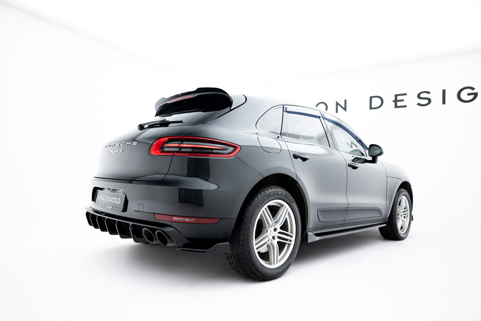 Spoiler Cap Maxton Design Porsche Macan Mk1 Facelift