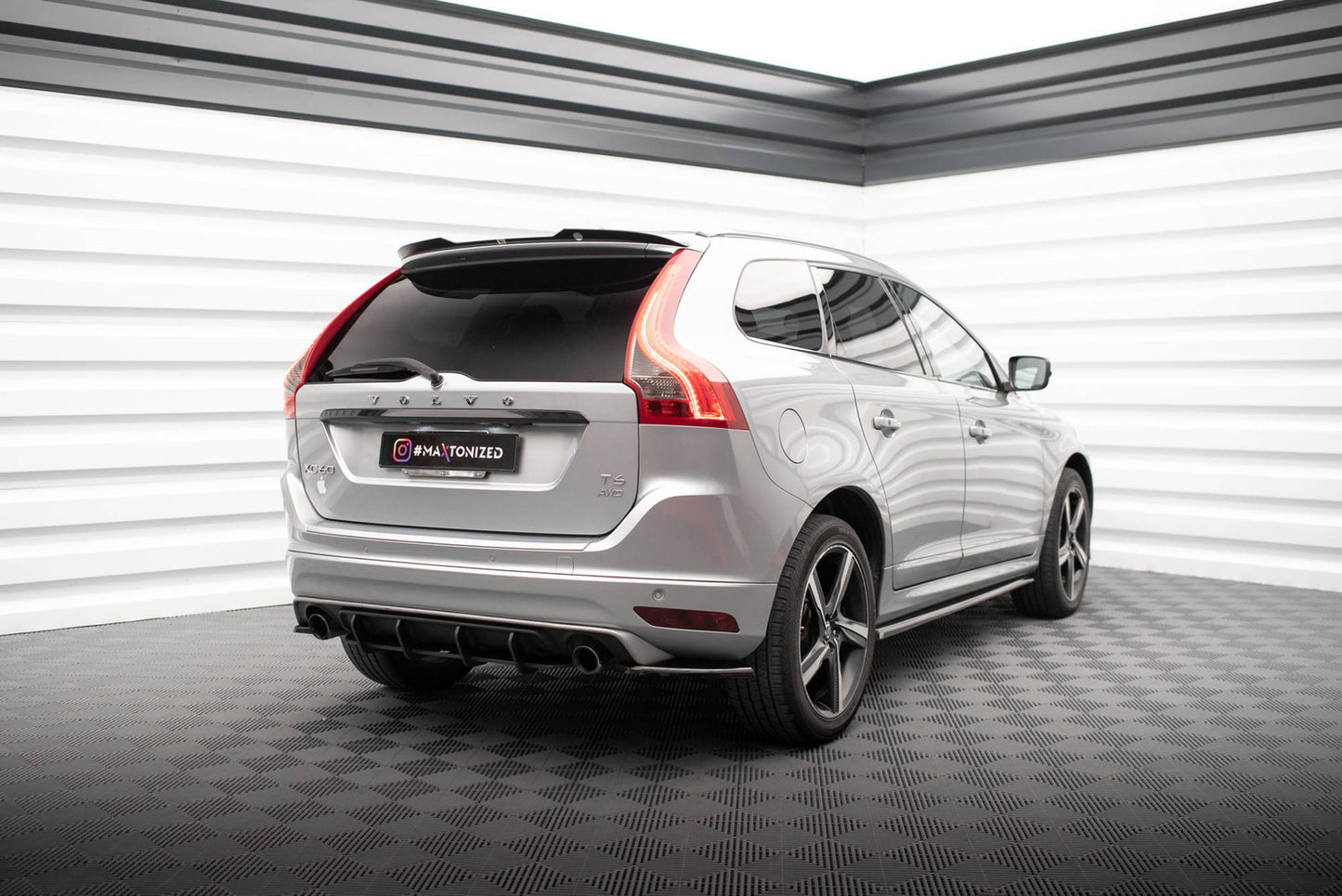 Spoiler Cap Volvo XC60 Mk1 Facelift R-Design Maxton Design