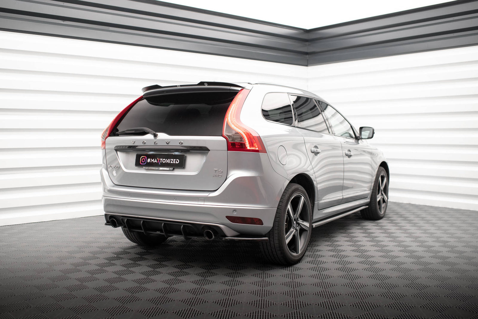 Spoiler Cap Volvo XC60 Mk1 Facelift R-Design Maxton Design