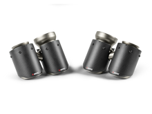 Akrapovič Końcówki wydechu carbon okrągłe – BMW M5 Standard / Competition G90 – zdjęcie 2
