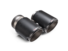 Akrapovič Końcówki wydechu carbon OPF/GPF TP-CT/68 – BMW M2 G87 / BMW M3 G80 / BMW M3 G81