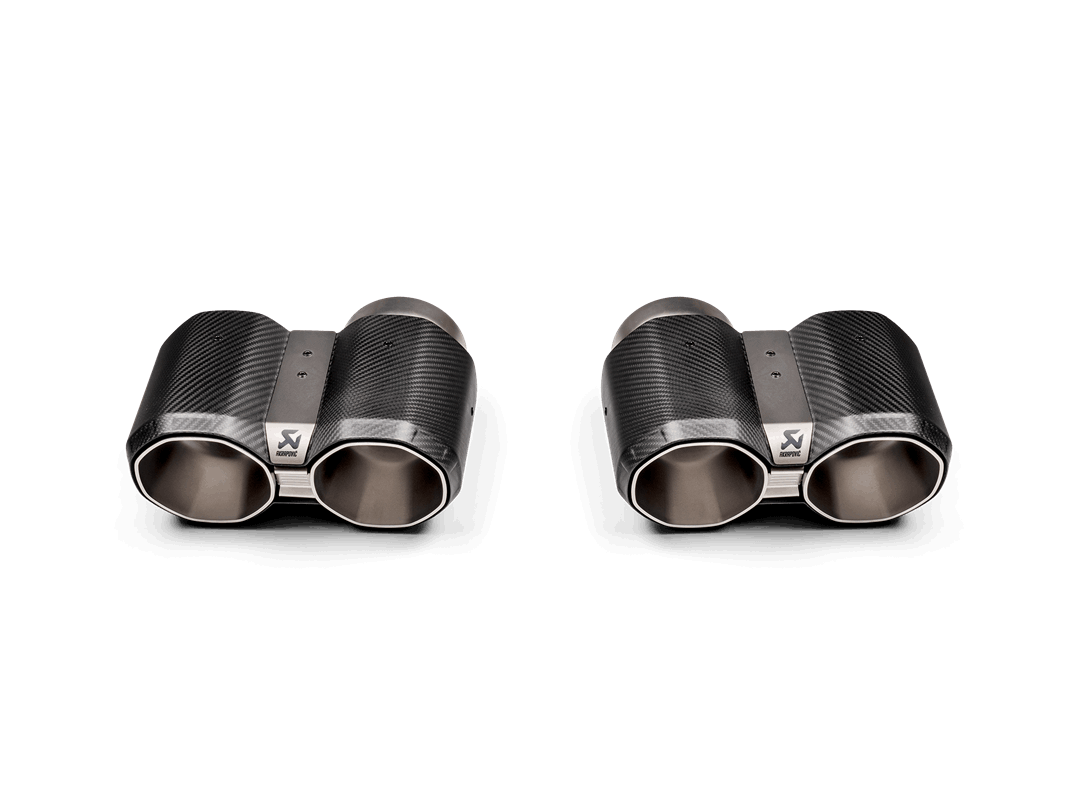 Akrapovič Końcówki wydechu carbon OPF/GPF TP-CT/69 – BMW M2 G87 / BMW M3 G80 / BMW M3 G81