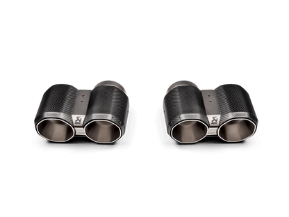 Akrapovič Końcówki wydechu carbon OPF/GPF TP-CT/69 – BMW M2 G87 / BMW M3 G80 / BMW M3 G81