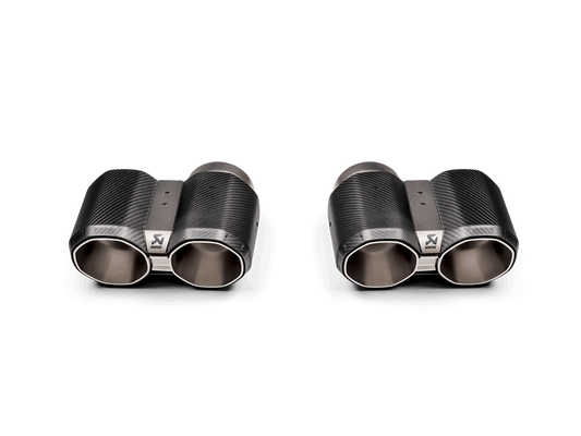 Akrapovič Końcówki wydechu carbon OPF/GPF TP-CT/69 – BMW M2 G87 / BMW M3 G80 / BMW M3 G81