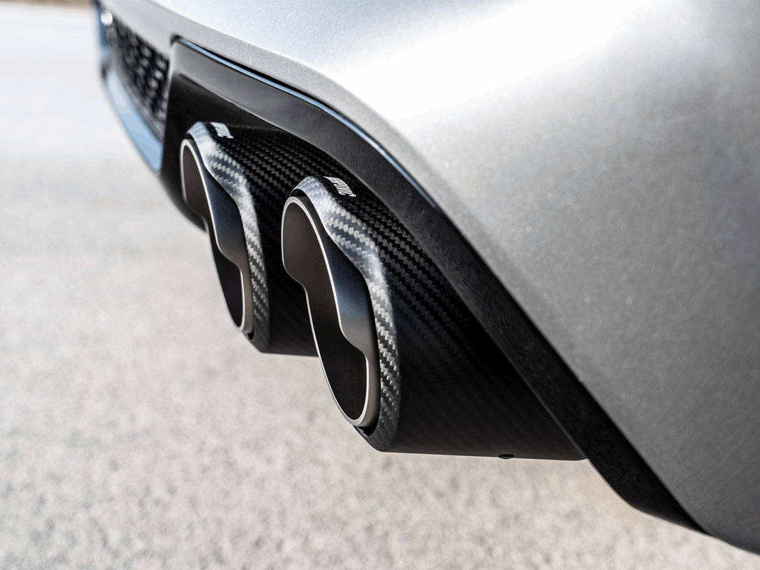 Akrapovič Końcówki wydechu carbon – BMW X3 M Standard / Competition F97 – zdjęcie 3