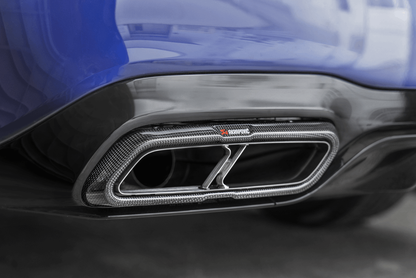 Akrapovič Końcówki wydechu carbon mat – Mercedes-Benz Klasa E AMG E 63 / E 63 S W213 – zdjęcie 3