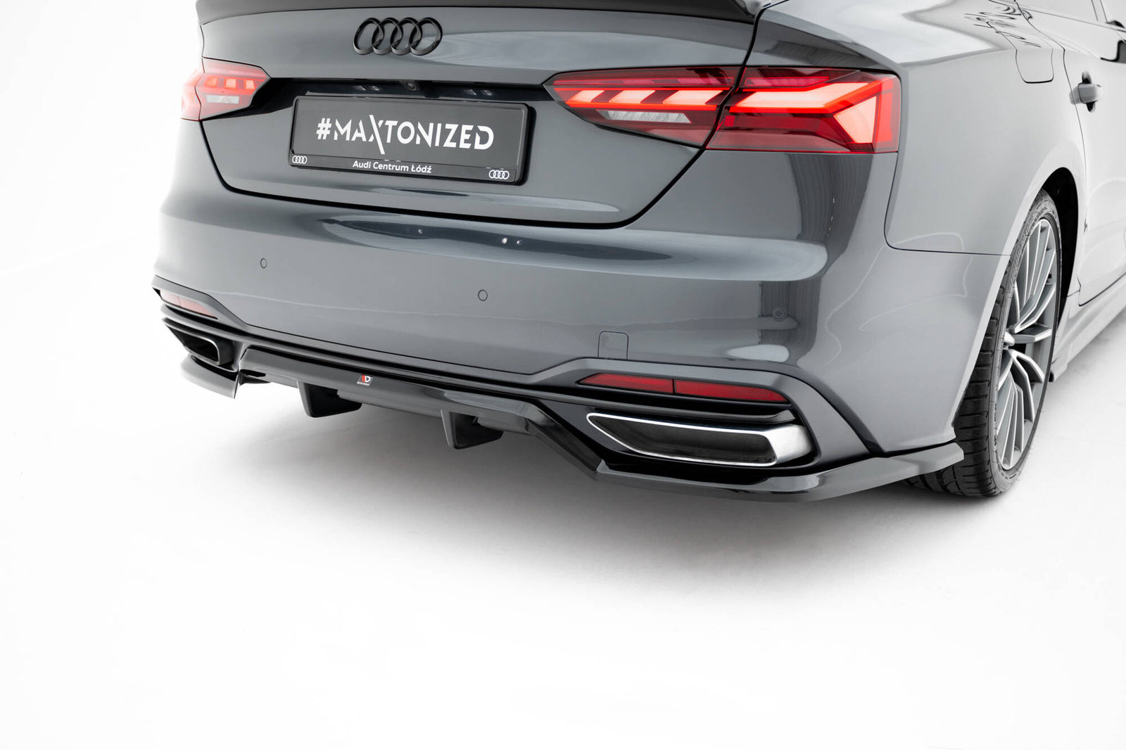 Zestaw Splitterów Maxton Audi A5 Sportback F5 Facelift