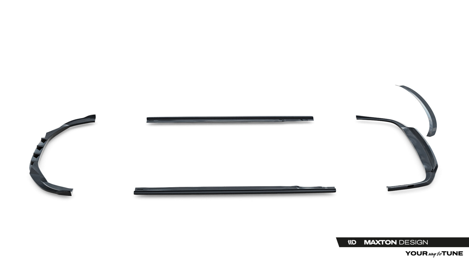Zestaw Splitterów Audi A8 Long D4 Facelift Maxton Design