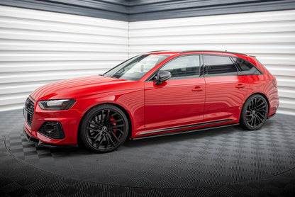 Zestaw Splitterów Maxton Design Audi RS4 B9 Facelift