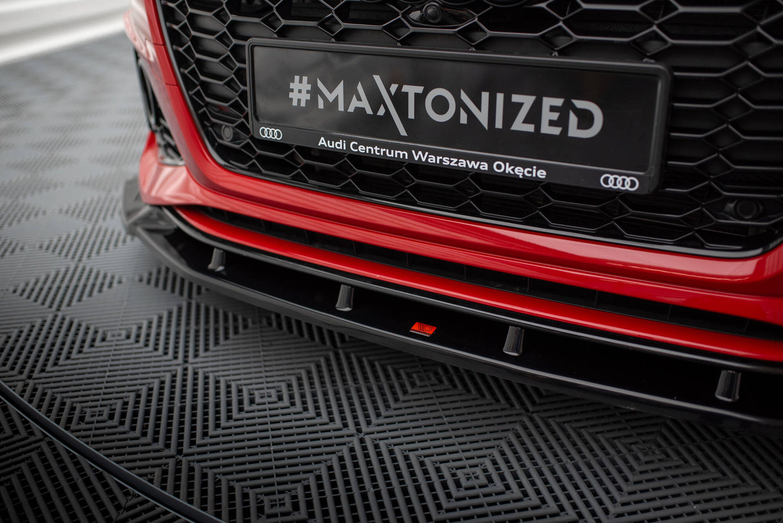 Zestaw Splitterów Maxton Design Audi RS4 B9 Facelift