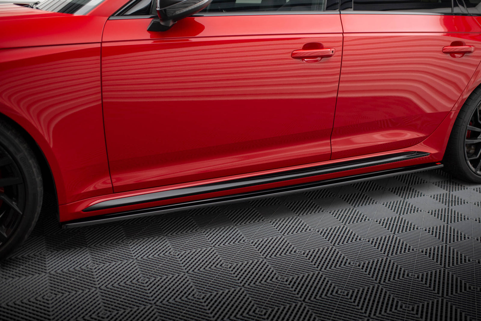 Zestaw Splitterów Maxton Design Audi RS4 B9 Facelift