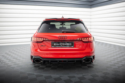 Zestaw Splitterów Maxton Design Audi RS4 B9 Facelift