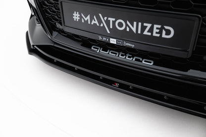 Zestaw Splitterów Maxton Design Audi RS5 Sportback F5