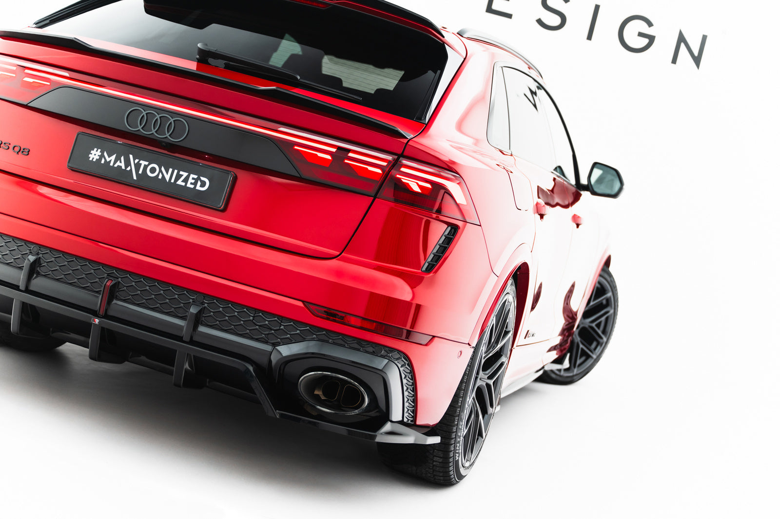 Zestaw Splitterów Maxton Design Audi RSQ8 Mk1 Facelift