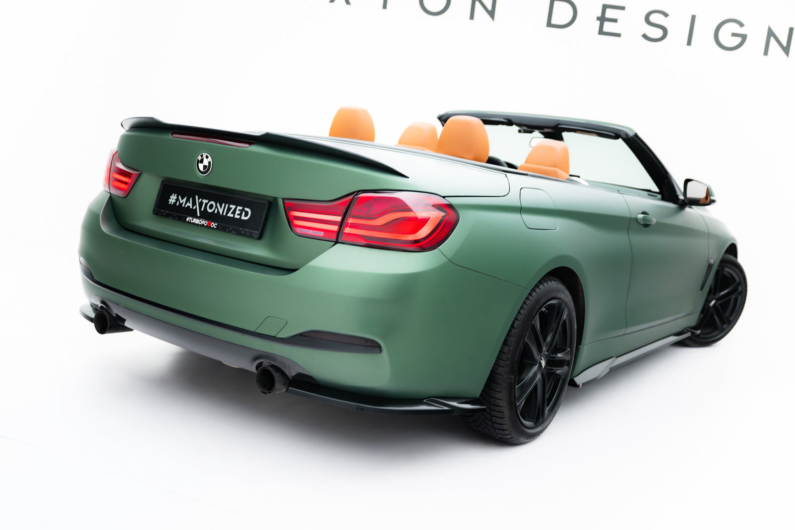 Zestaw Splitterów Maxton Design BMW 4 Cabrio F33