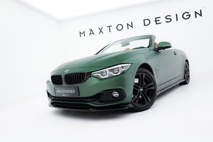 Zestaw Splitterów Maxton Design BMW 4 Cabrio F33