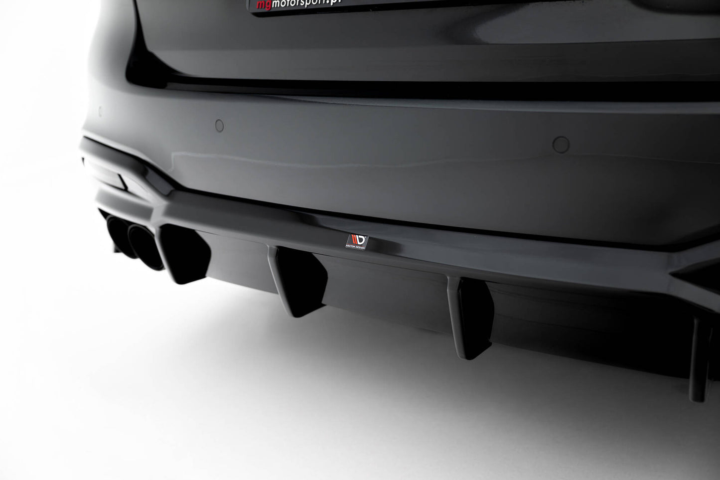 Zestaw Splitterów Maxton BMW M550i G30 Sedan