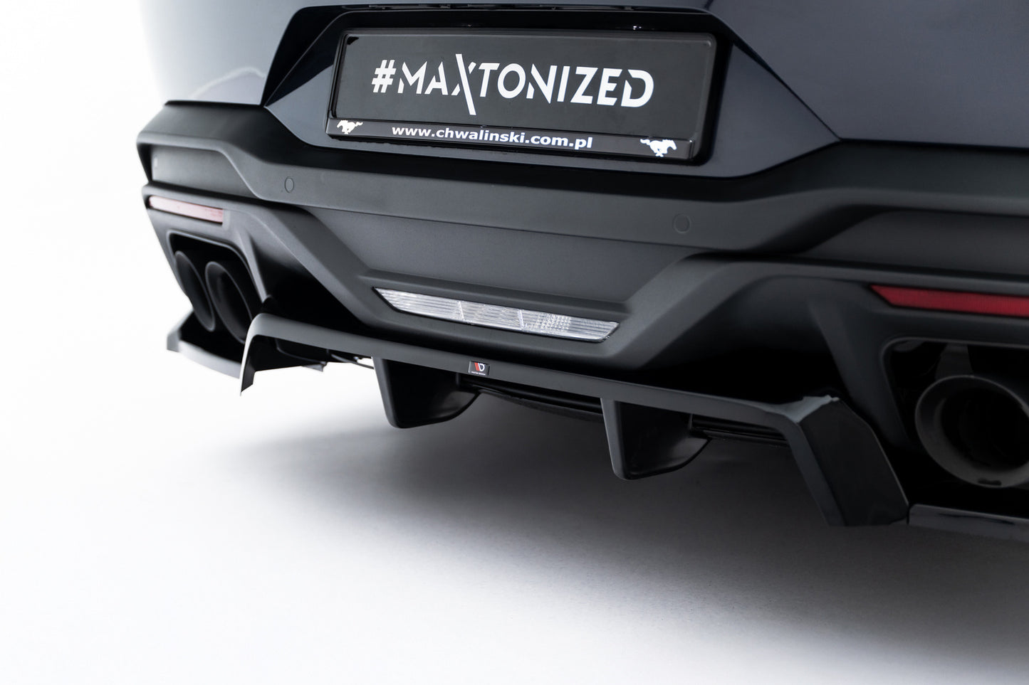 Zestaw Splitterów Maxton Design Ford Mustang Dark Horse Mk7