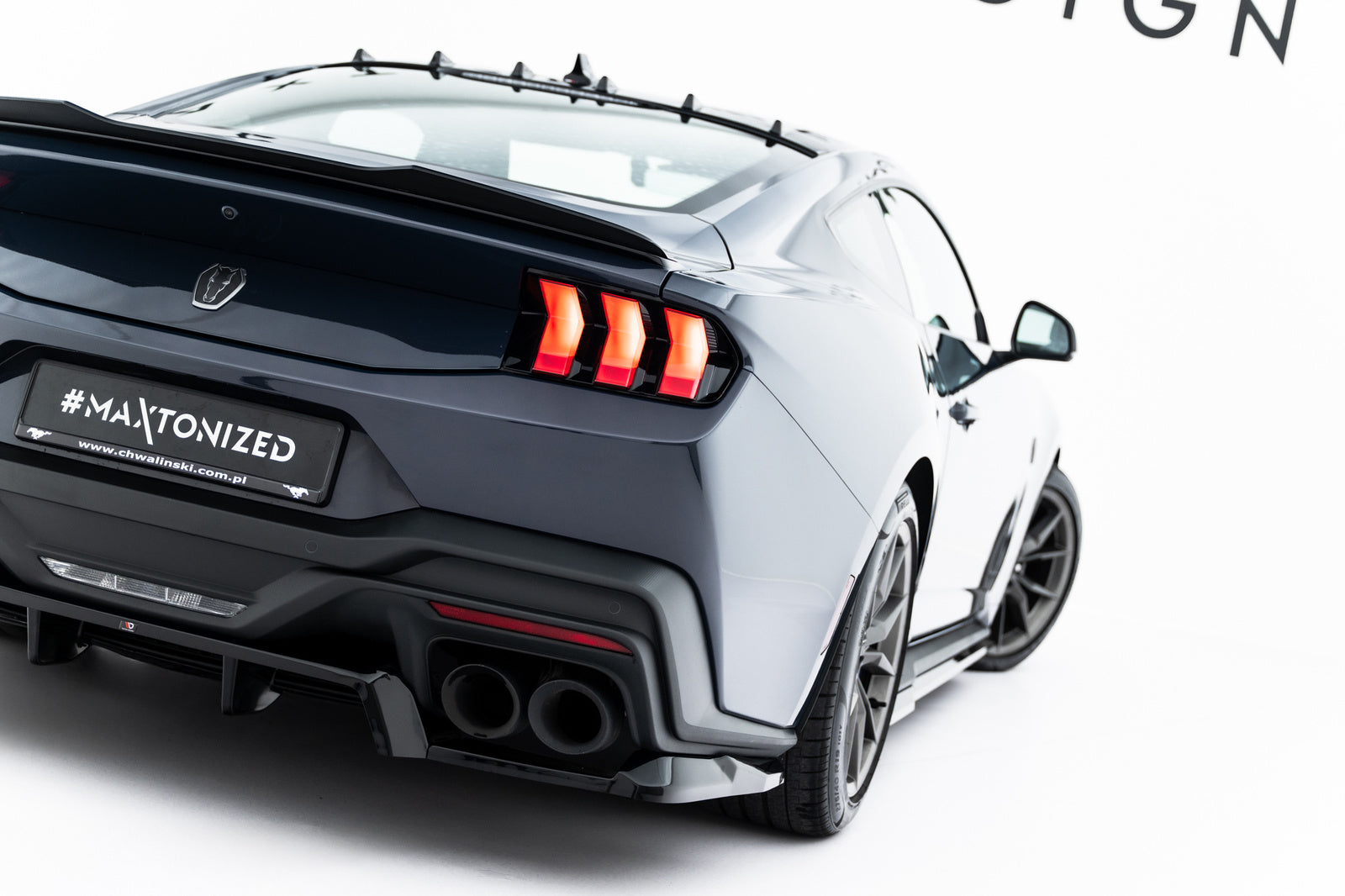 Zestaw Splitterów Maxton Design Ford Mustang Dark Horse Mk7