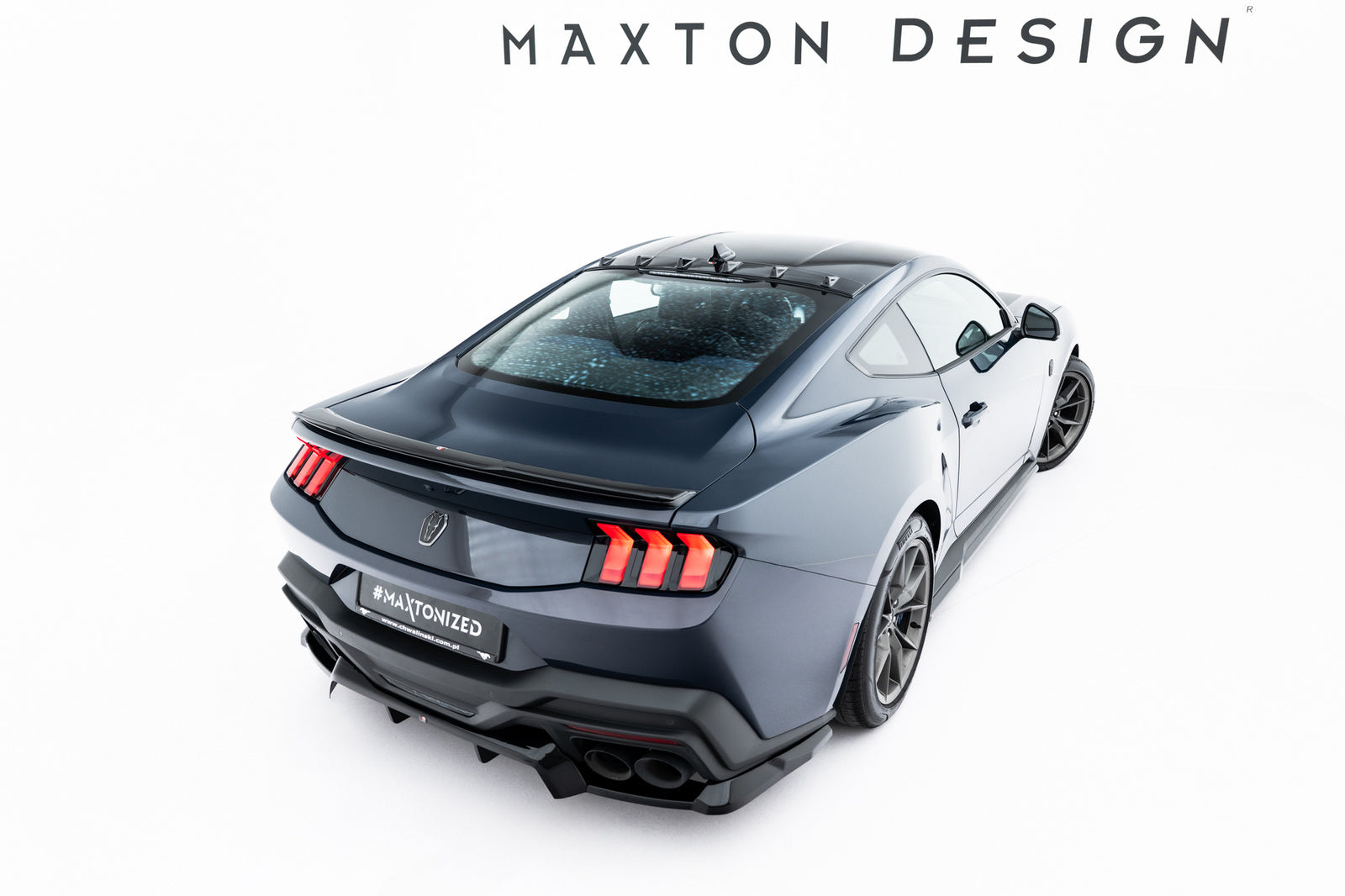Zestaw Splitterów Maxton Design Ford Mustang Dark Horse Mk7