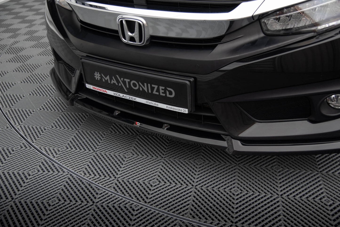 Zestaw Splitterów Maxton Design Honda Civic Sedan Mk10
