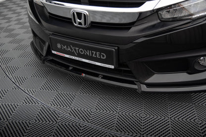 Zestaw Splitterów Maxton Design Honda Civic Sedan Mk10