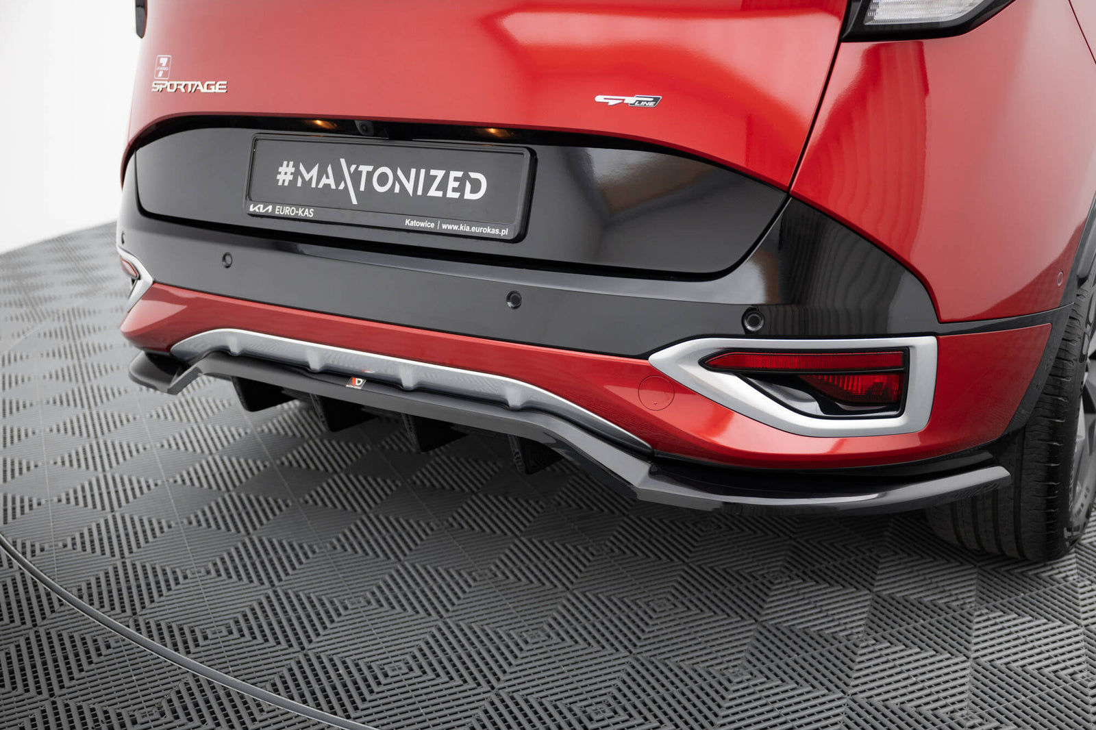 Zestaw Splitterów Maxton Design Kia Sportage GT-Line Mk5