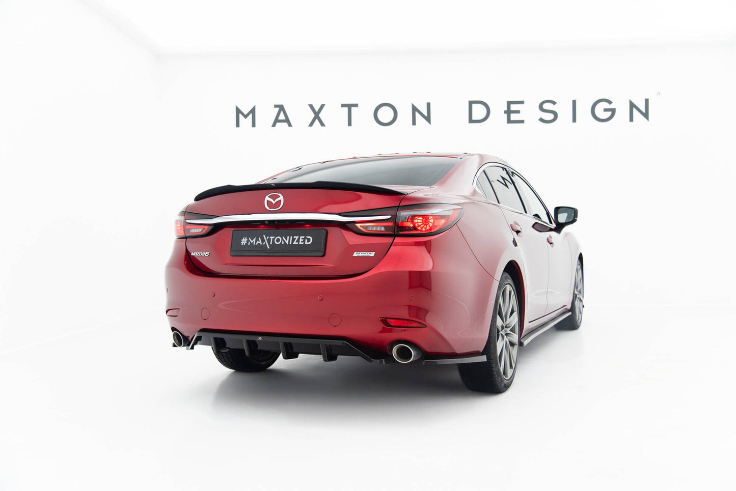 Zestaw Splitterów Maxton Design Mazda 6 Sedan Mk3 Facelift