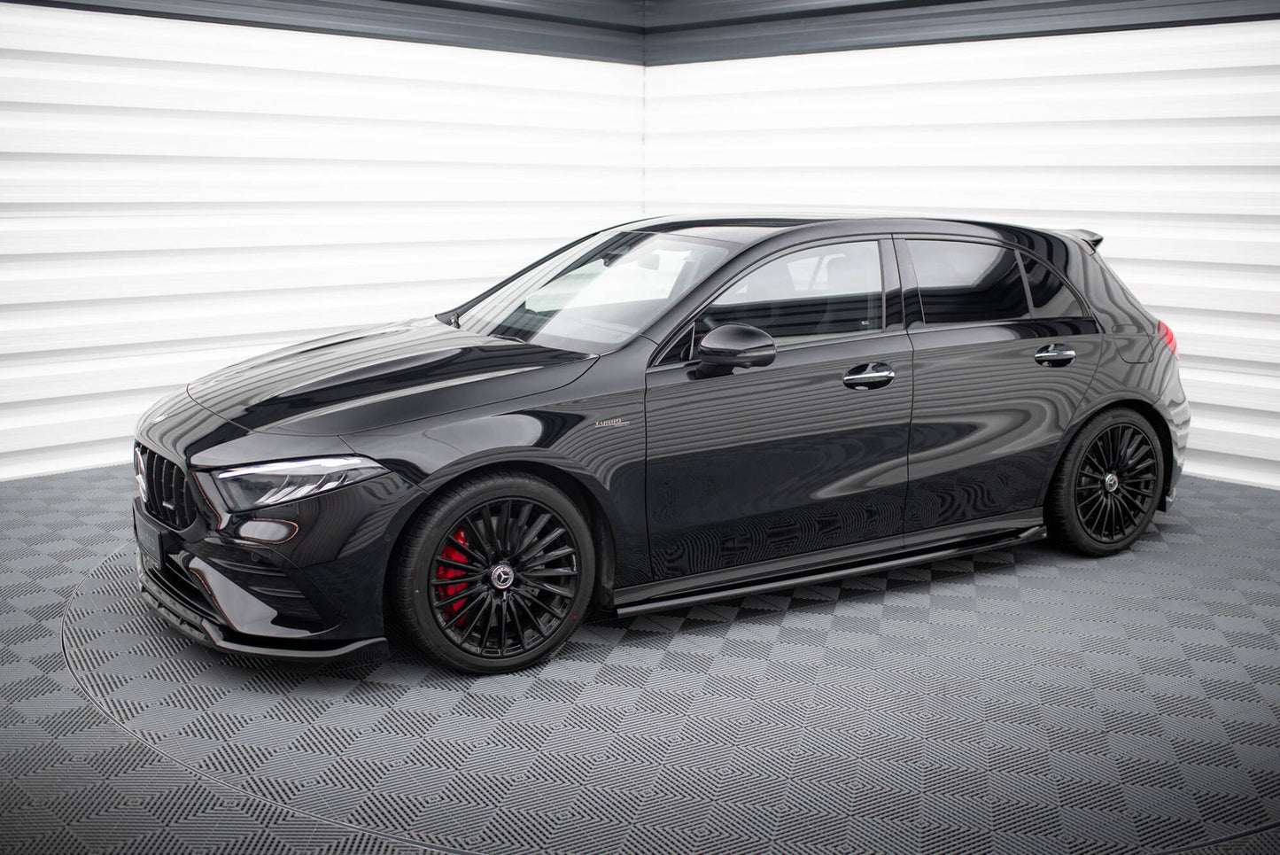 Zestaw Splitterów Maxton Mercedes A35 AMG W177 Facelift