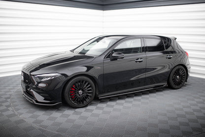 Zestaw Splitterów Maxton Mercedes A35 AMG W177 Facelift