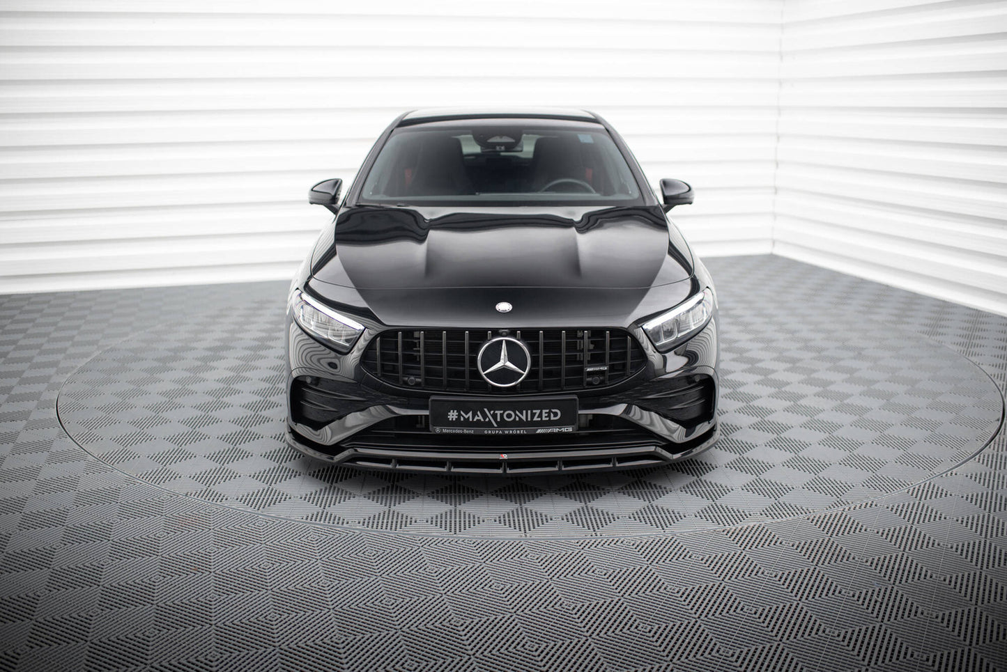 Zestaw Splitterów Maxton Mercedes A35 AMG W177 Facelift