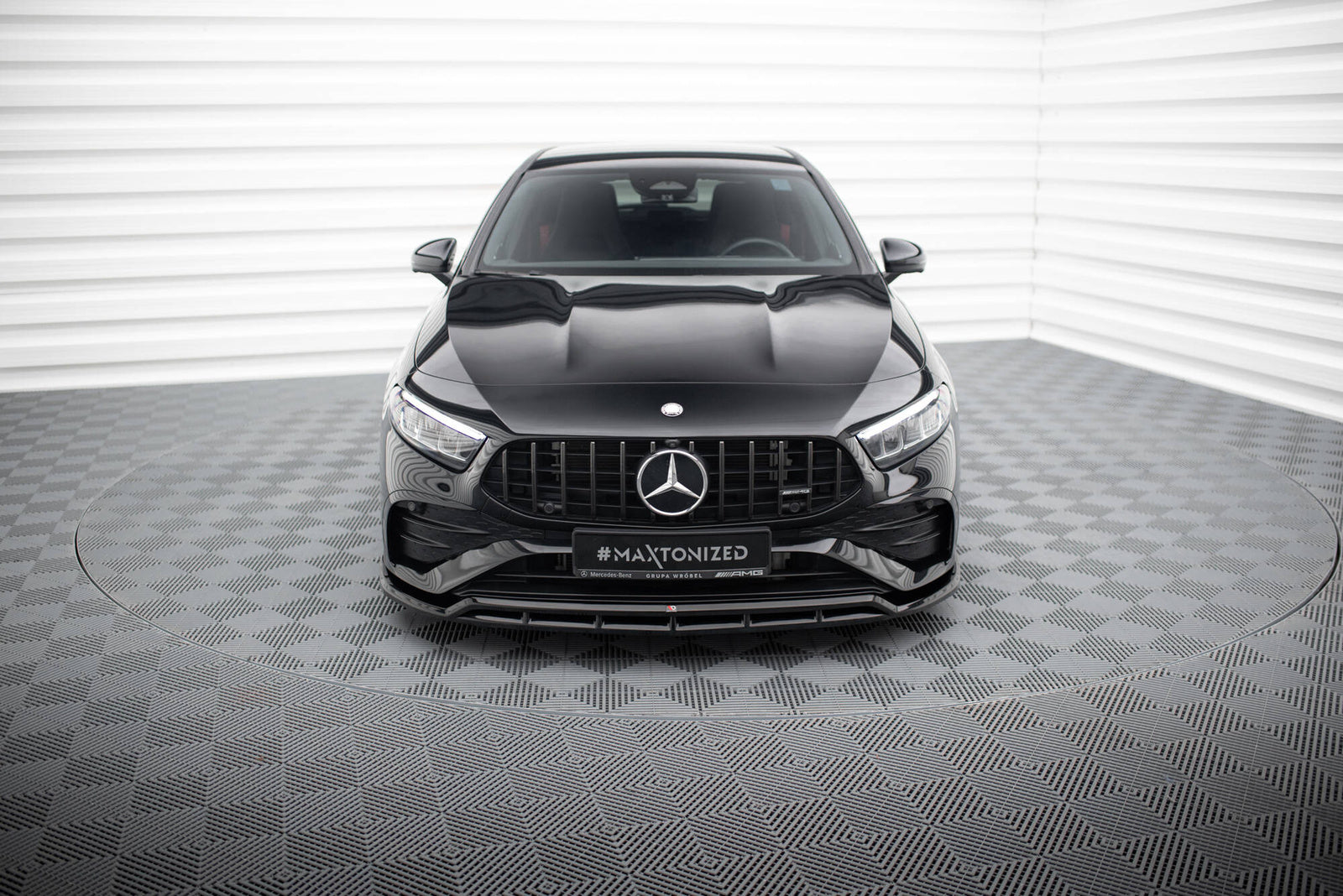 Zestaw Splitterów Maxton Mercedes A35 AMG W177 Facelift