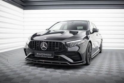 Zestaw Splitterów Maxton Mercedes A35 AMG W177 Facelift