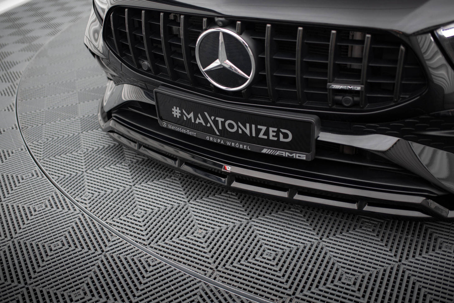 Zestaw Splitterów Maxton Mercedes A35 AMG W177 Facelift