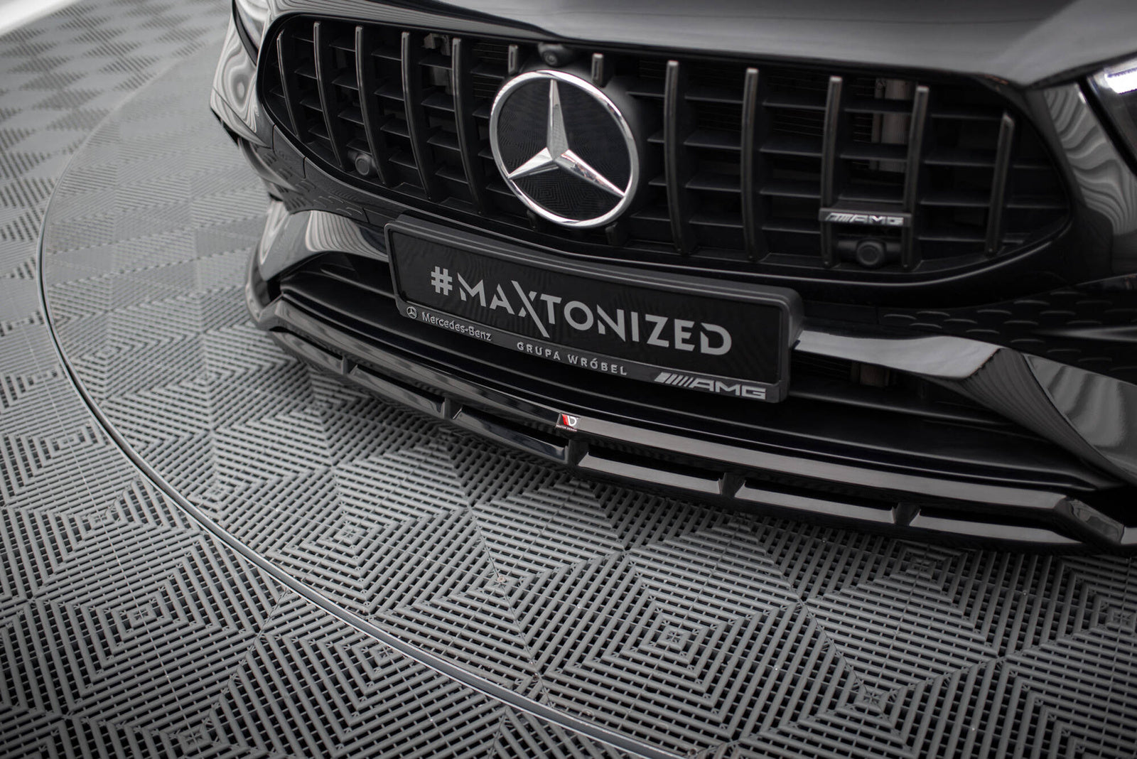 Zestaw Splitterów Maxton Mercedes A35 AMG W177 Facelift