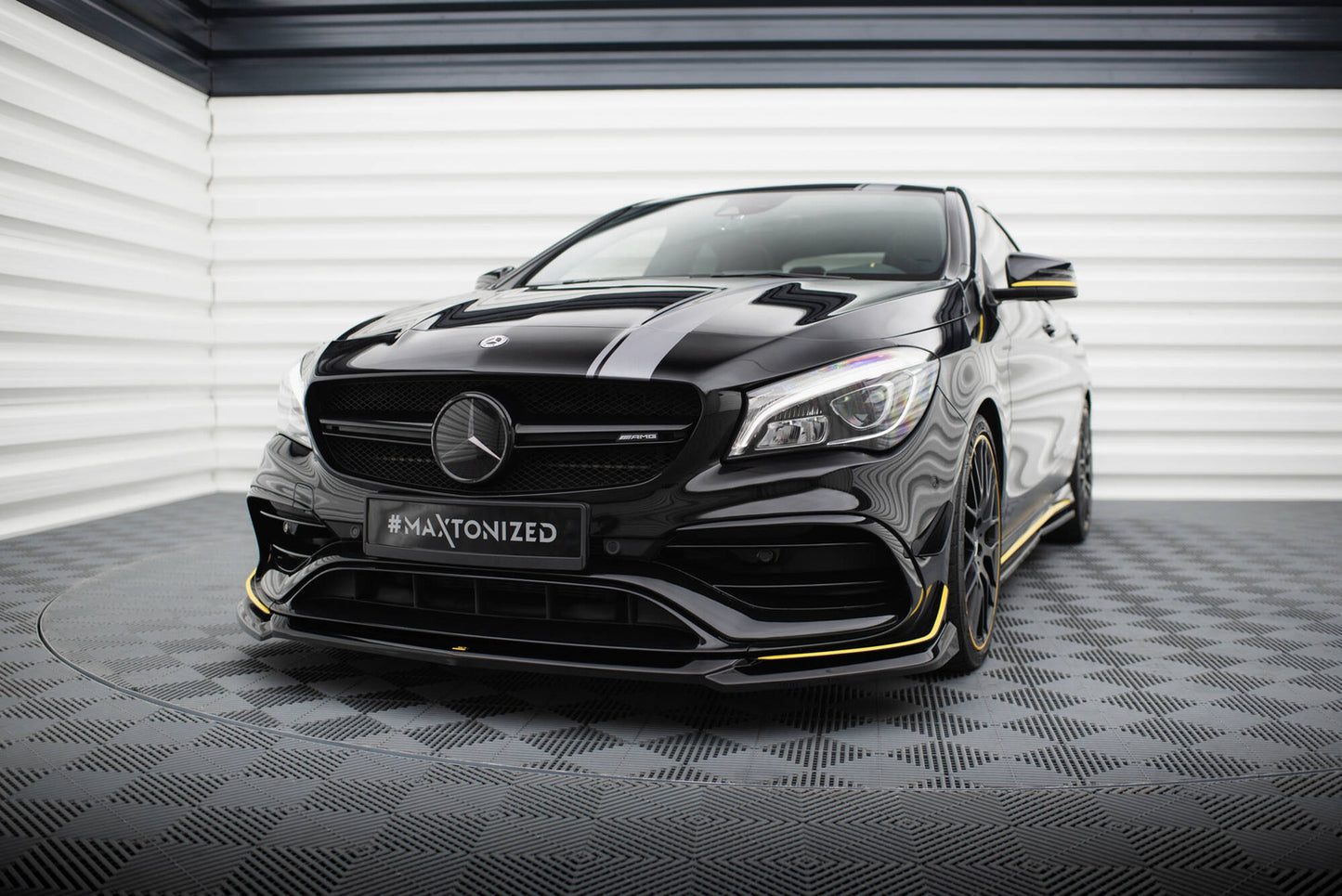 Zestaw Splitterów Mercedes CLA 45 AMG C117 Facelift Maxton