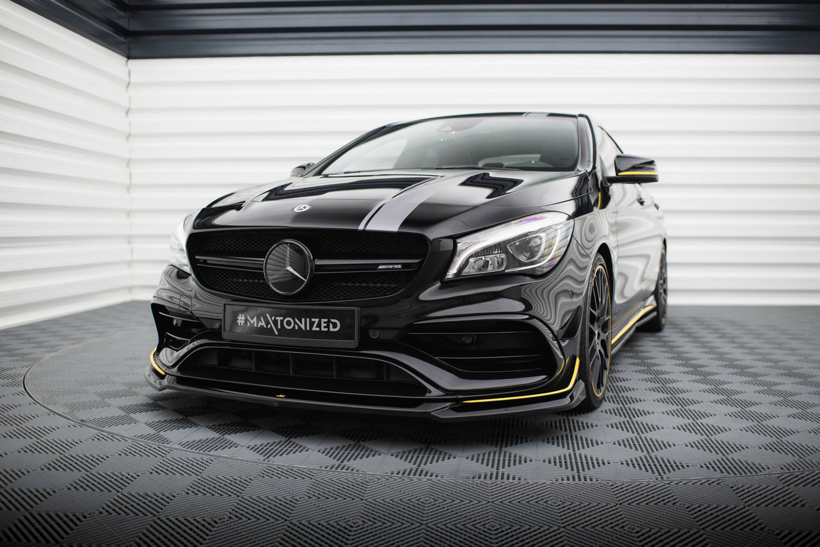 Zestaw Splitterów Mercedes CLA 45 AMG C117 Facelift Maxton