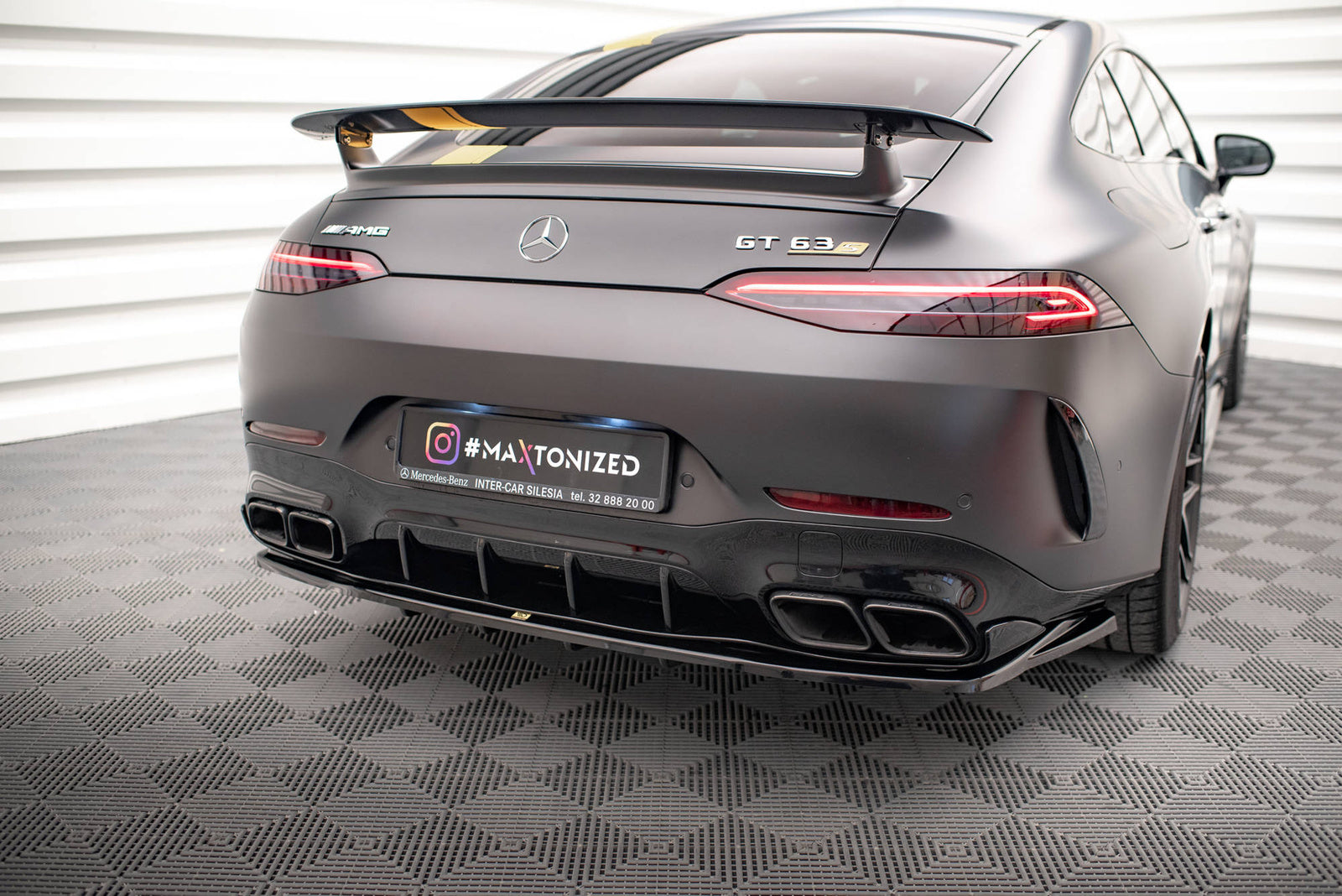 Zestaw Splitterów Maxton Mercedes-AMG GT 63S X290 Aero