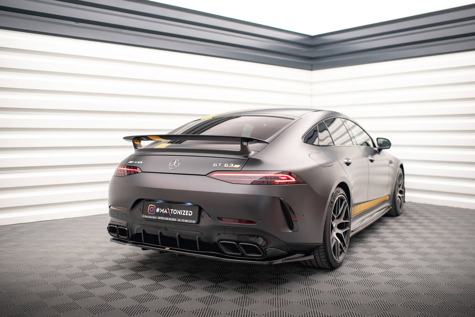 Zestaw Splitterów Maxton Mercedes-AMG GT 63S X290 Aero