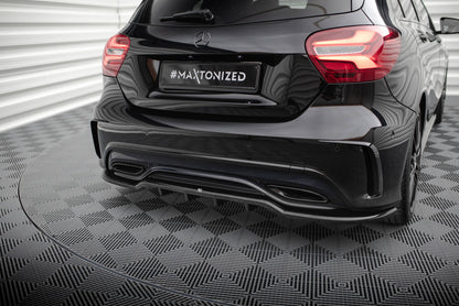 Zestaw Splitterów Maxton Mercedes A W176 AMG-Line Facelift