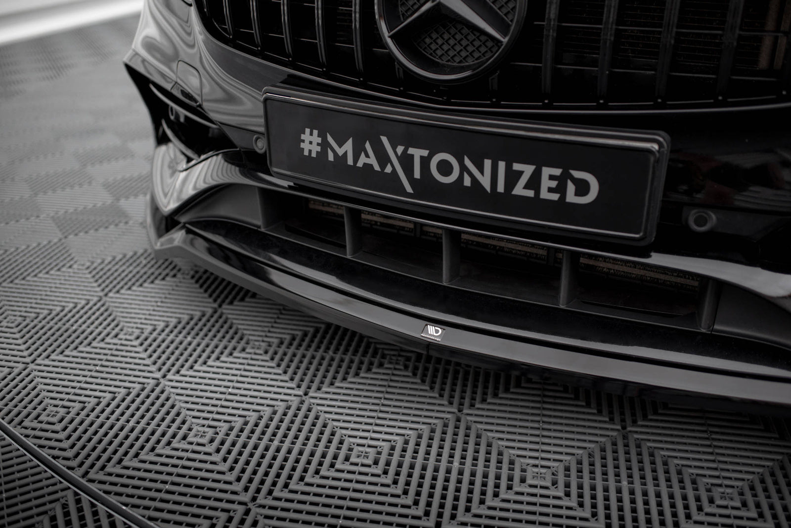 Zestaw Splitterów Maxton Mercedes A W176 AMG-Line Facelift