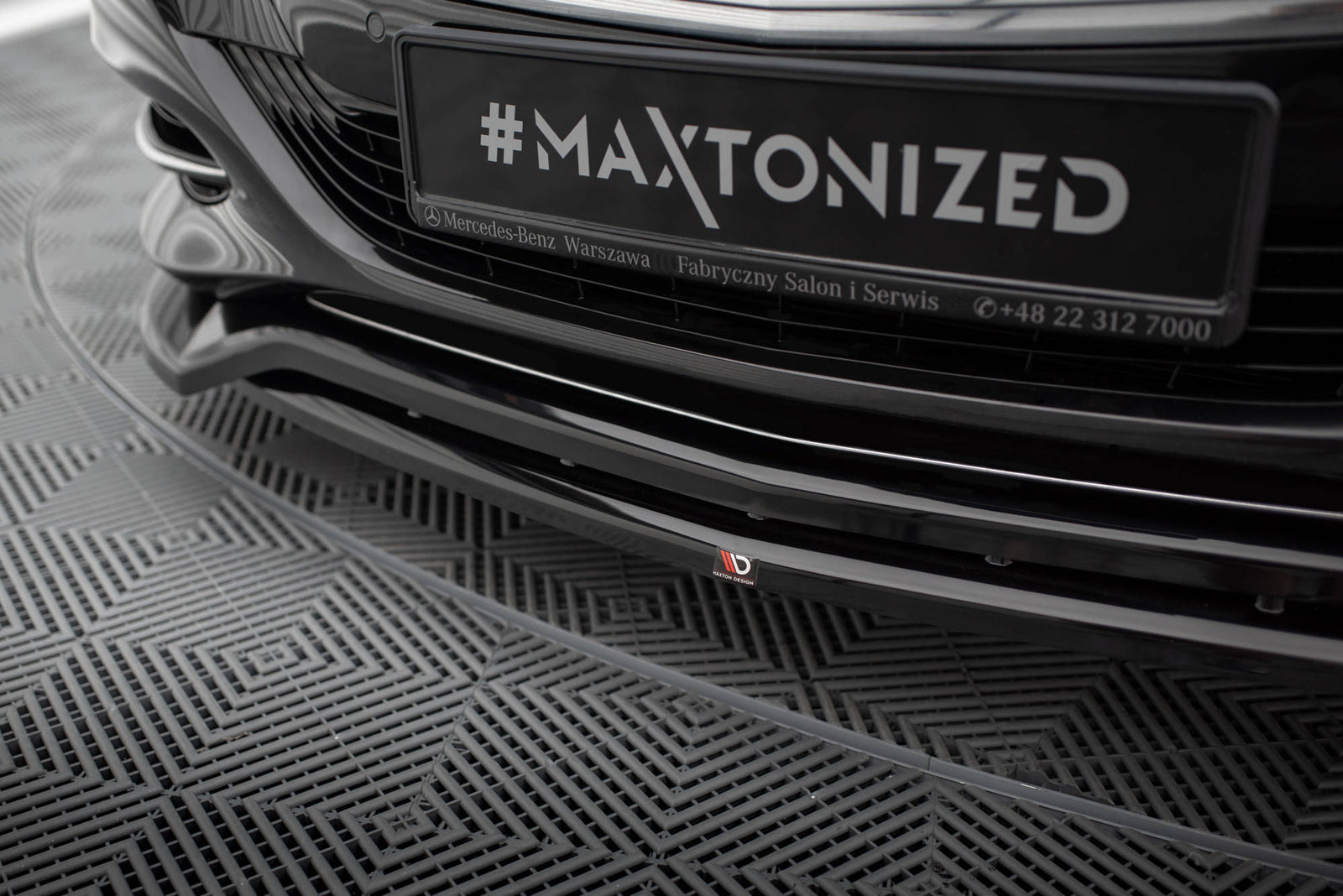 Zestaw Splitterów Maxton Design Mercedes S W222 Standard