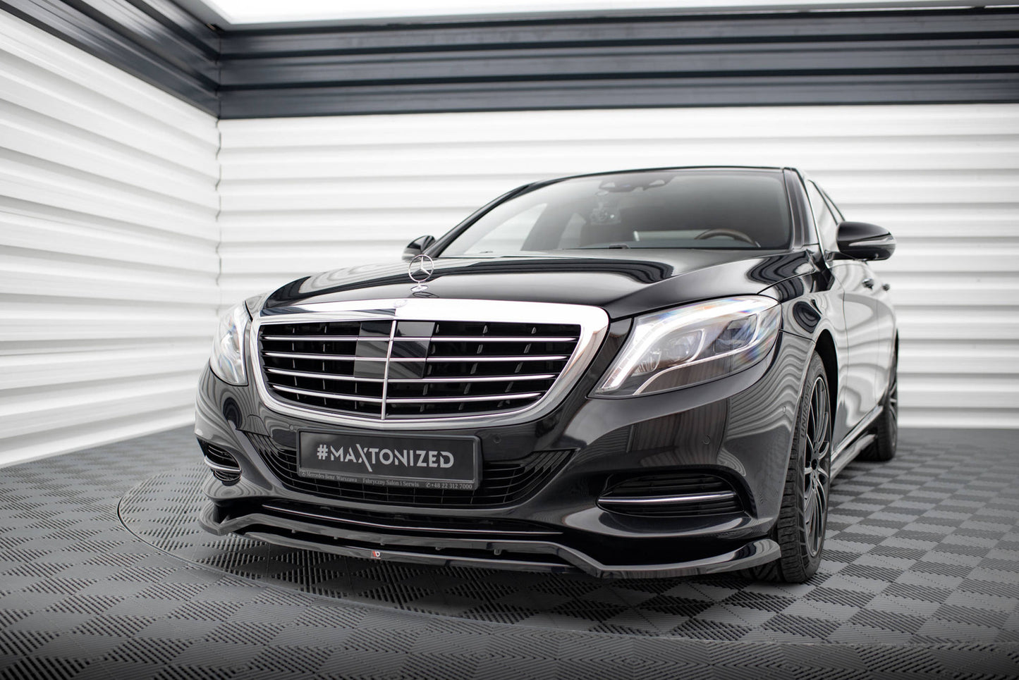 Zestaw Splitterów Maxton Design Mercedes S W222 Standard