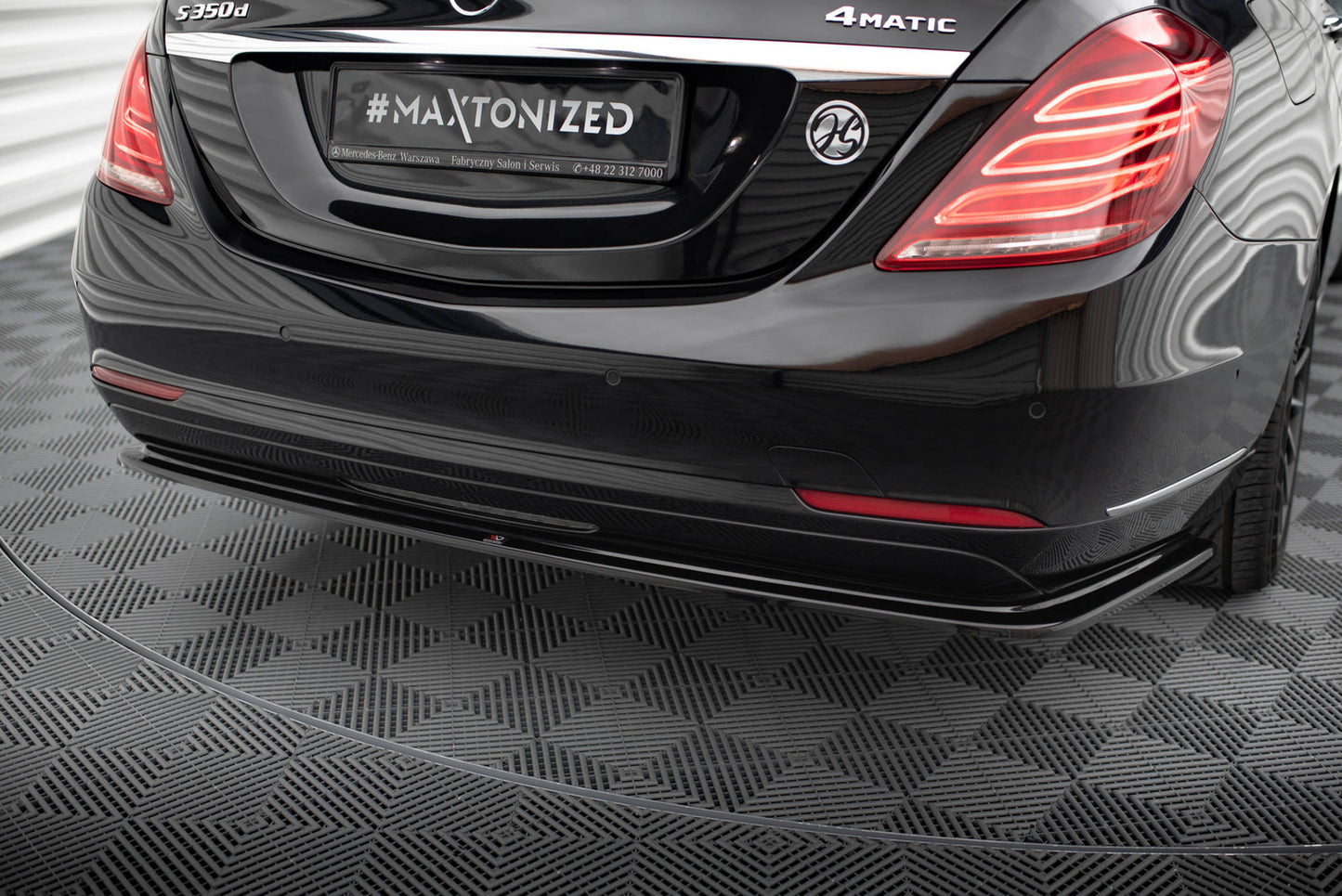 Zestaw Splitterów Maxton Design Mercedes S W222 Standard