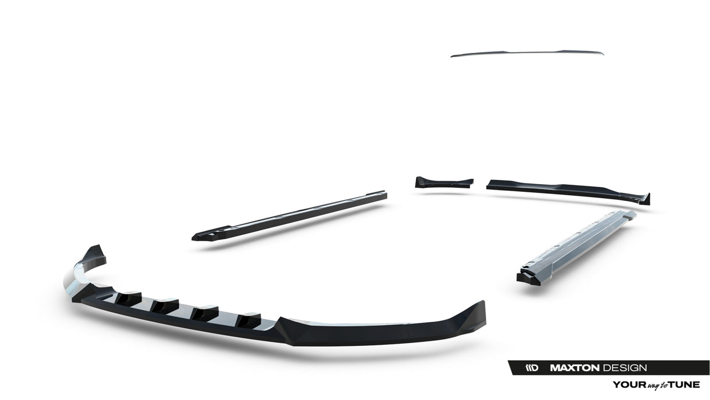 Zestaw Splitterów Maxton Opel Corsa F Facelift