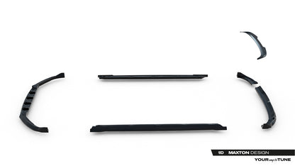 Zestaw Splitterów Maxton Opel Corsa F Facelift