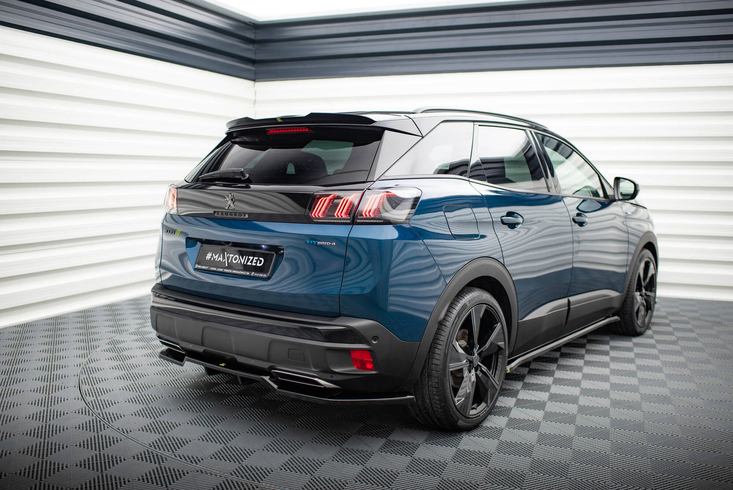 Zestaw Splitterów Maxton Peugeot 3008 GT-Line Mk2 Facelift