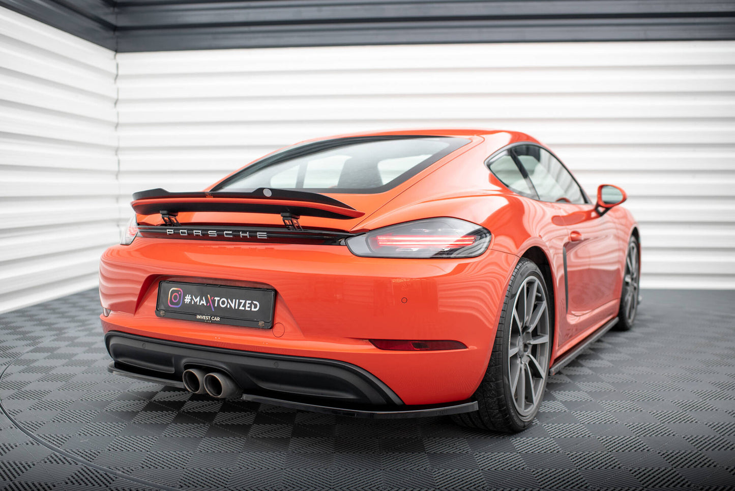 Zestaw Splitterów Maxton Design Porsche 718 Cayman 982c